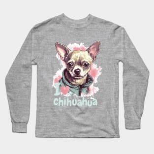 I love chihuahua Long Sleeve T-Shirt